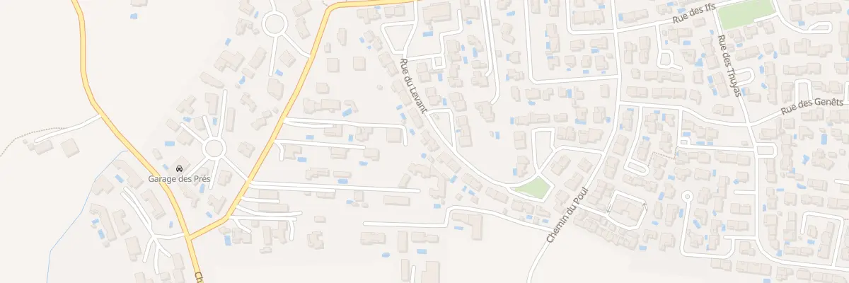 Plan du 36 Rue du Levant à Marsillargues