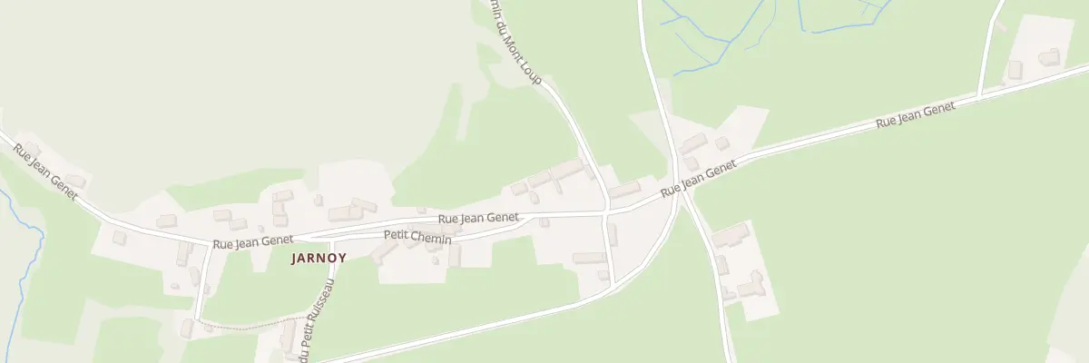 Plan du 24 Rue Jean Genet à Alligny-en-Morvan