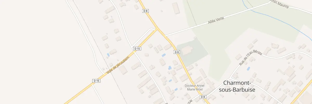 Plan du 26 Rue des Ecoles à Charmont-sous-Barbuise