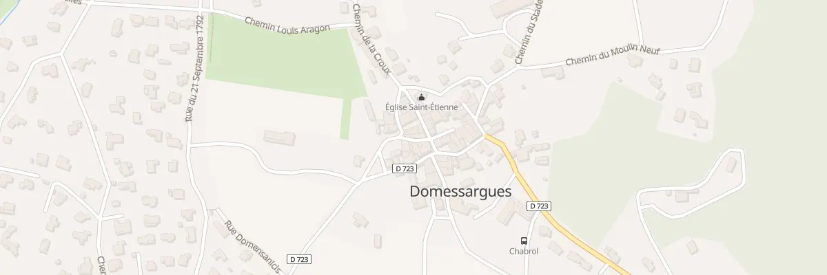 Plan du 19 Rue du Dix Neuf Mars 1962 à Domessargues