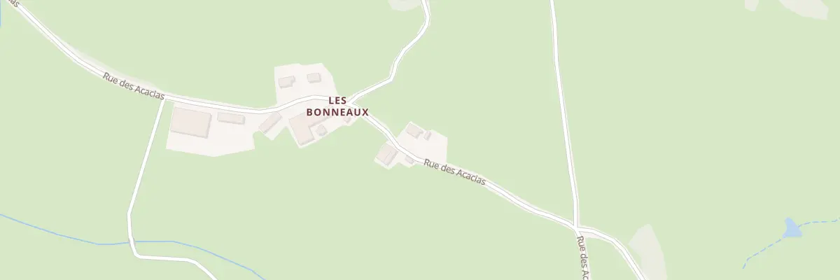 Plan du 5053 Les Bonneaux à Dettey