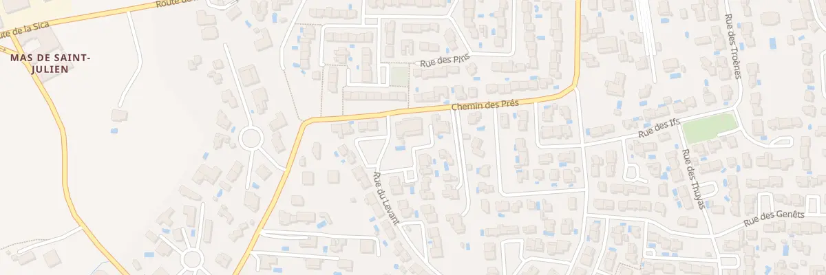 Plan du 49 Rue du Levant à Marsillargues
