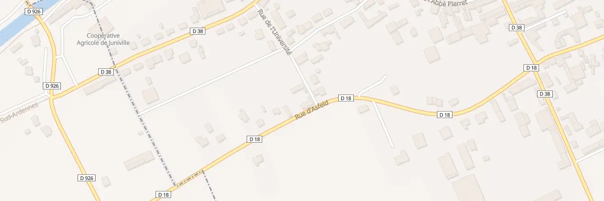Plan du 4 Rue de l’Universite à Blanzy-la-Salonnaise