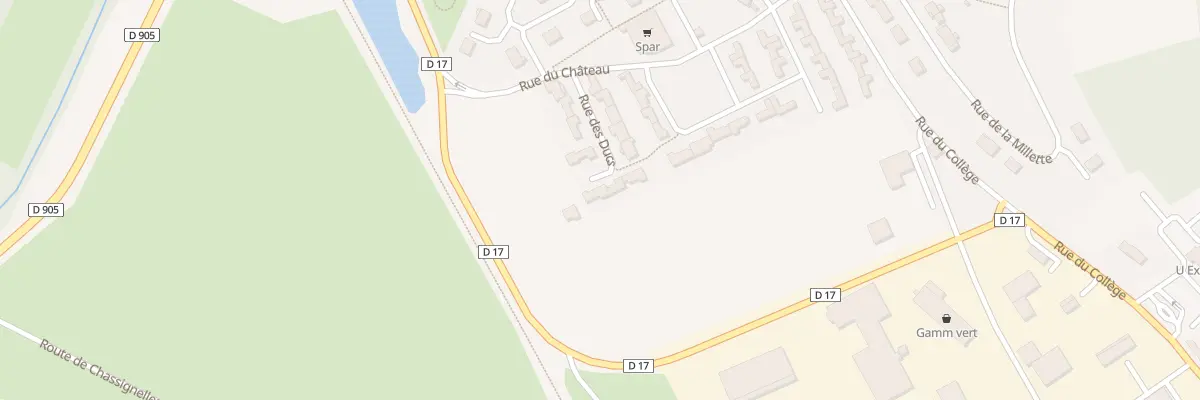 Plan du 15 Rue des Ducs à Ancy-le-Franc