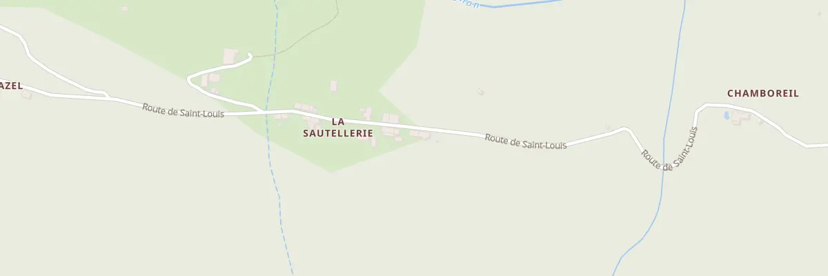 Plan du 2145 Rte de Saint Louis à La Souche
