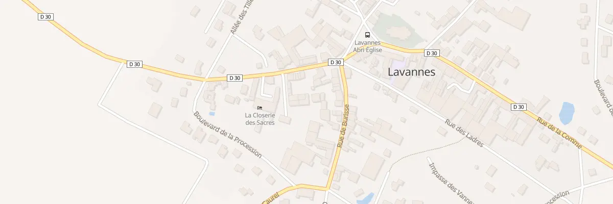 Plan du 1B Rue Chefossez à Lavannes