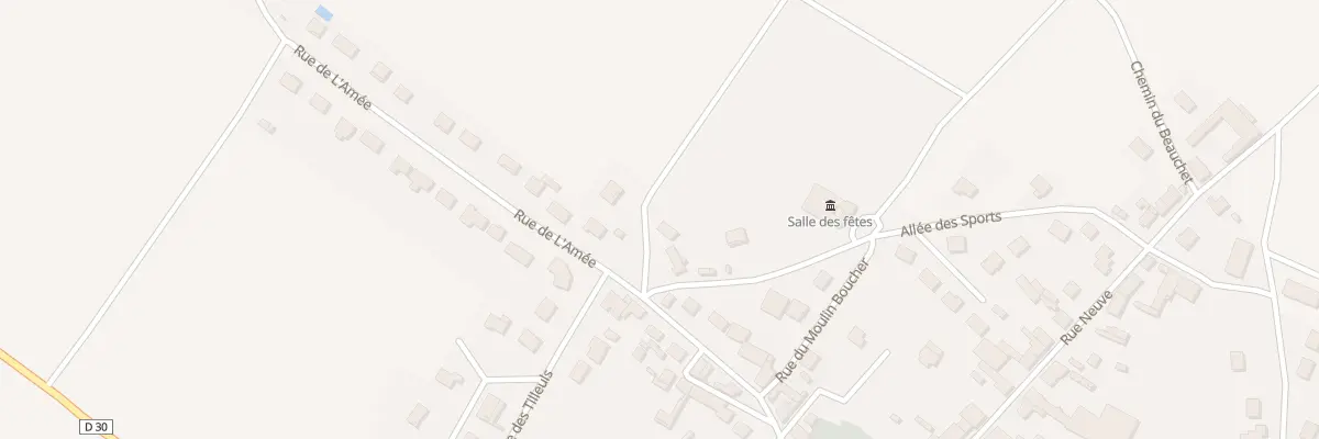 Plan du 20 Rue de l’Amee à Lavannes