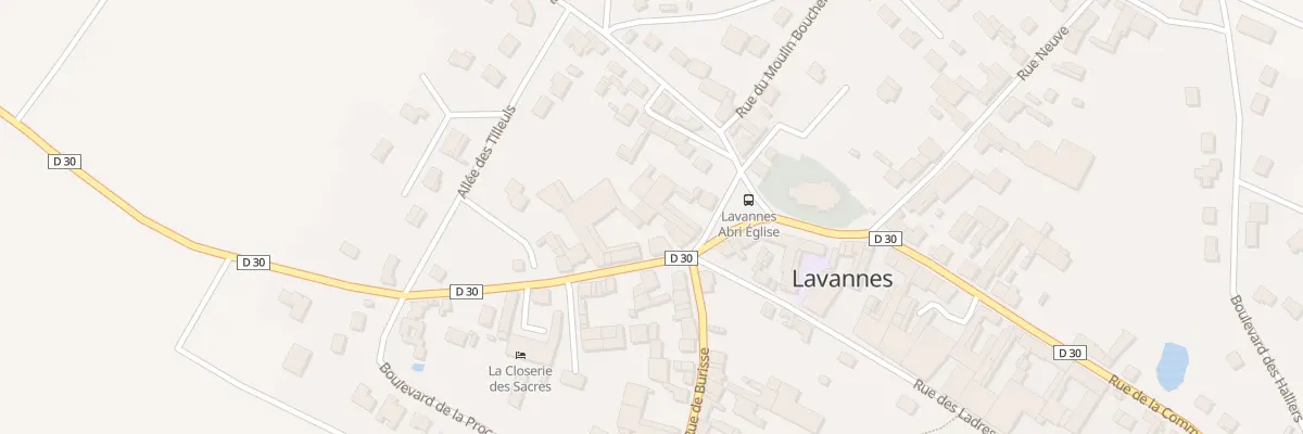 Plan du 8 Pl l’Eglise à Lavannes