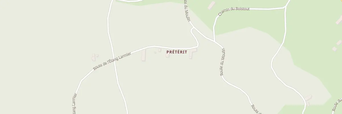 Plan du 5118 Preterit à Champeau-en-Morvan