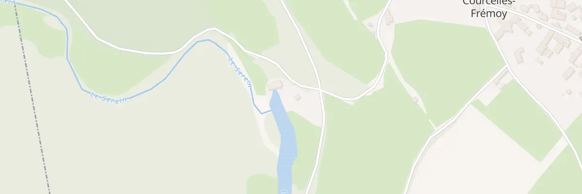 Plan du 5110 Les Louemes à Courcelles-Frémoy