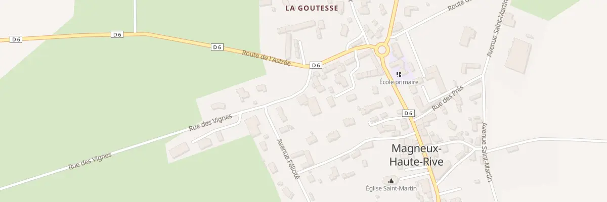 Plan du 61 Av Félicité à Magneux-Haute-Rive