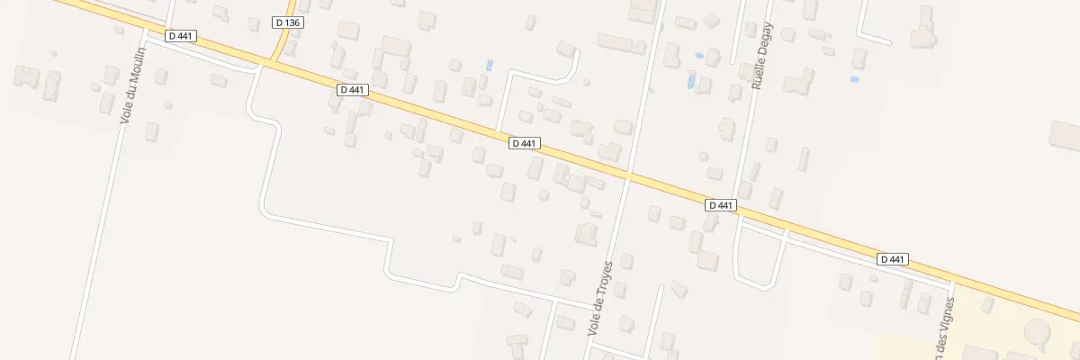 Plan du 42B Rte de Brienne à Torcy-le-Grand