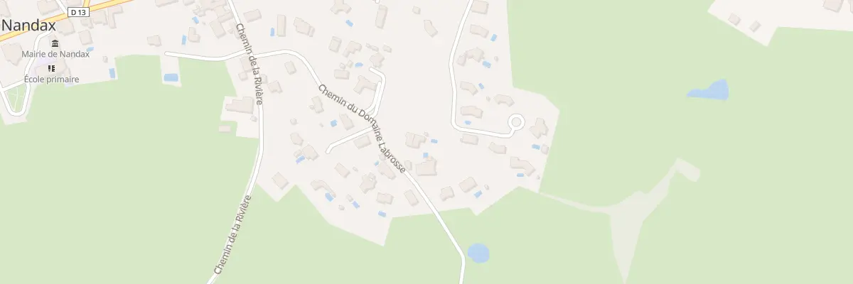 Plan du 5030 Domaine Labrosse à Nandax