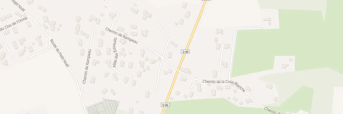 Plan du 445 Che de Rampeau à Poncins