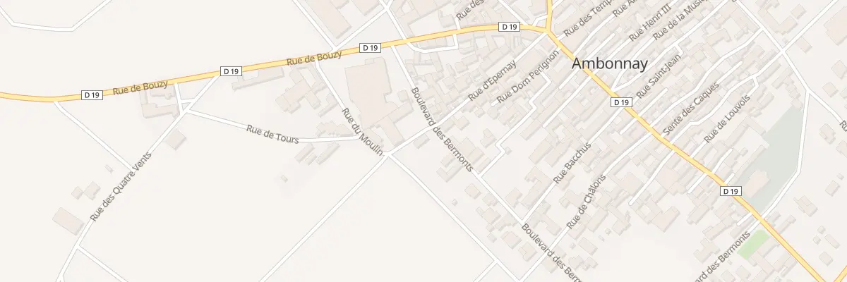 Plan du 6 Bd des Bermonts à Ambonnay