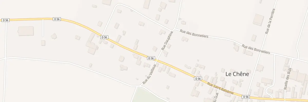 Plan du 1 Rue Dauphine au Chêne