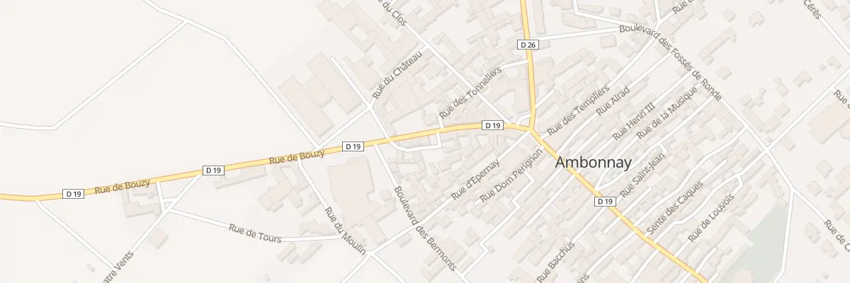 Plan du 2 Rue des Grands Côtes à Ambonnay