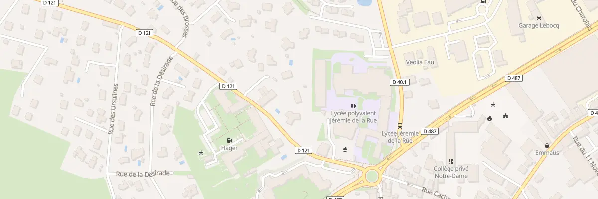 Plan du 1 Imp du Clos Fleury à Charlieu