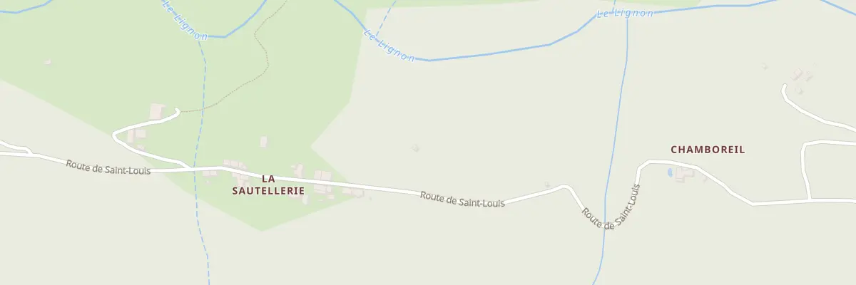 Plan du 2080 Rte de Saint Louis à La Souche