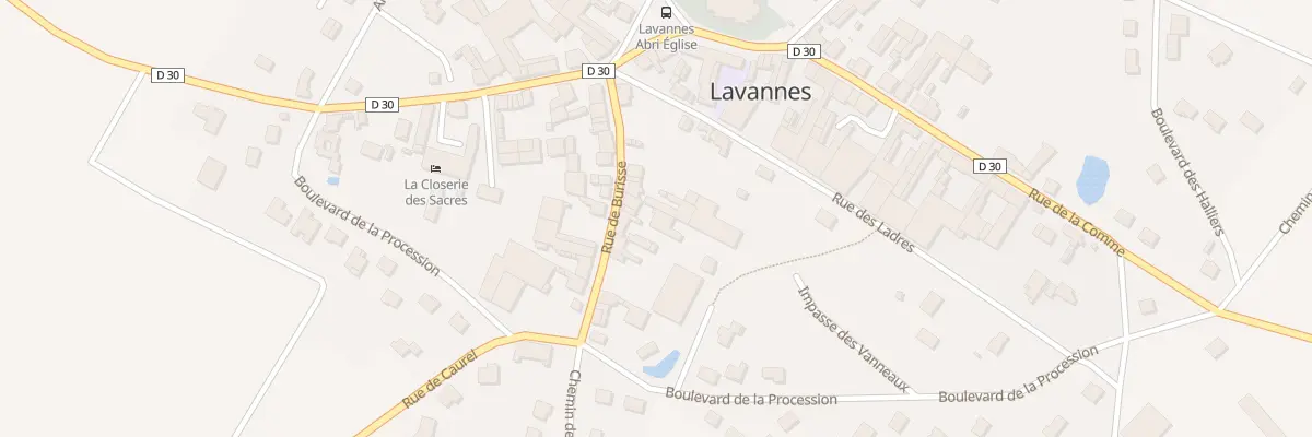 Plan du 5 Rue de Burisse à Lavannes