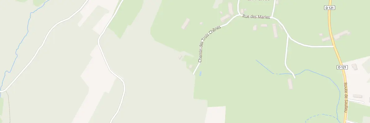 Plan du 350A La Place à Alligny-en-Morvan