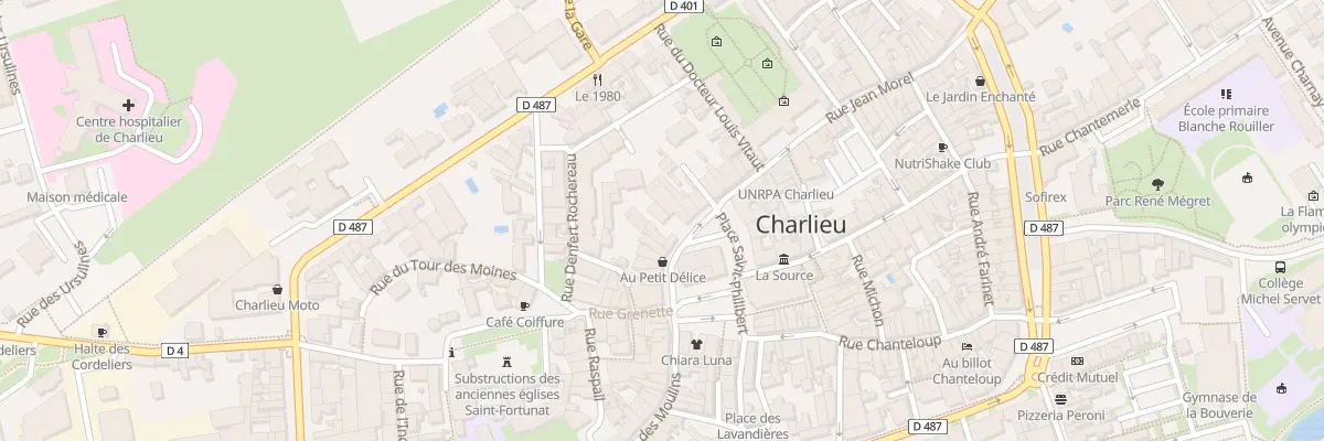 Plan du 15 Rue Jean Morel à Charlieu
