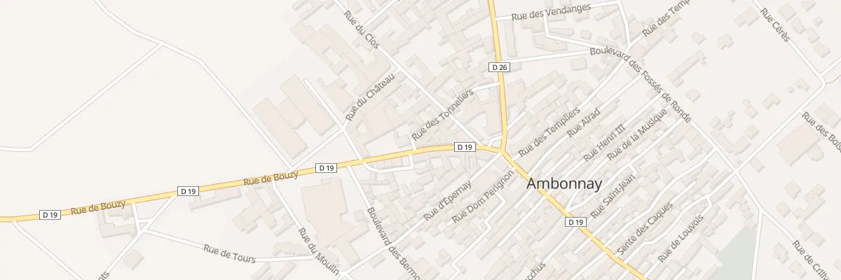 Plan du 6 Rue de Bouzy à Ambonnay
