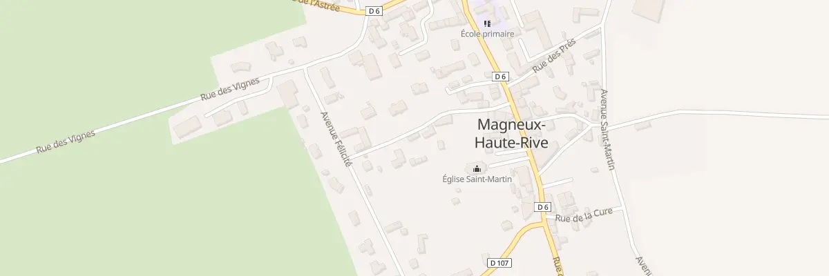 Plan du 135 Rue des Guenodes à Magneux-Haute-Rive