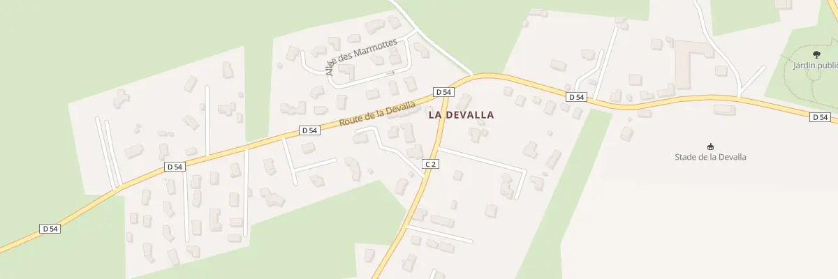 Plan du 44 Rte de l’Ozon à Sury-le-Comtal
