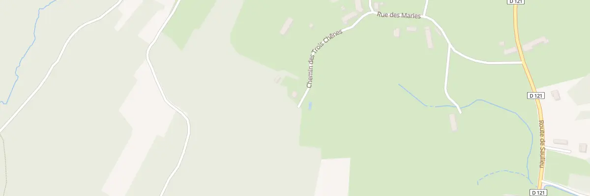 Plan du 8 Che des Trois Chênes à Alligny-en-Morvan