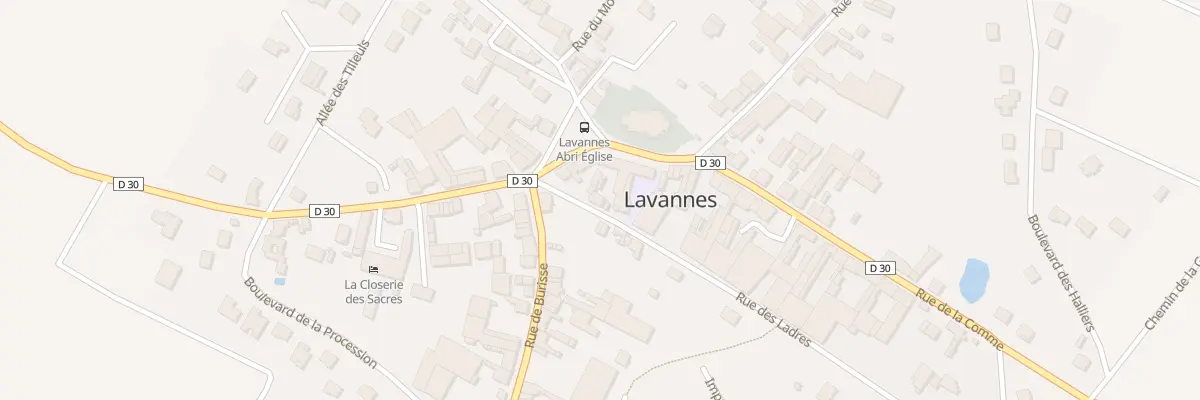 Plan du 3 Rue des Ladres à Lavannes