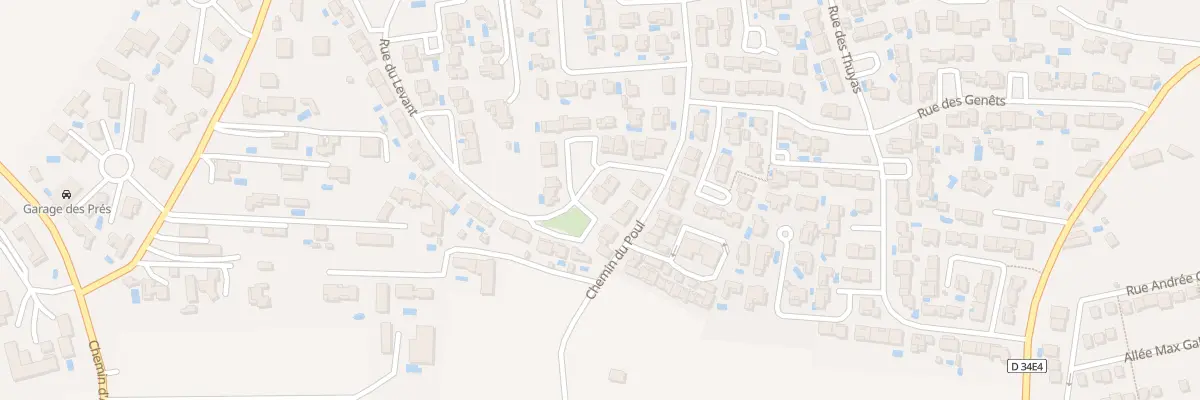 Plan du 8 Rue du Levant à Marsillargues
