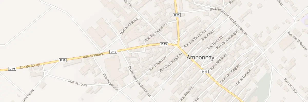 Plan du 3 Rue de Bouzy à Ambonnay