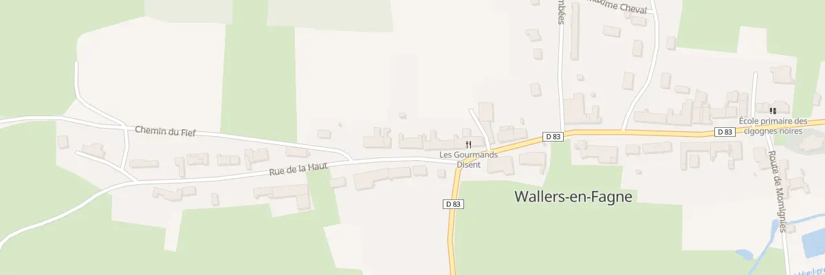 Plan du 6 Rue de la Haut à Wallers-en-Fagne