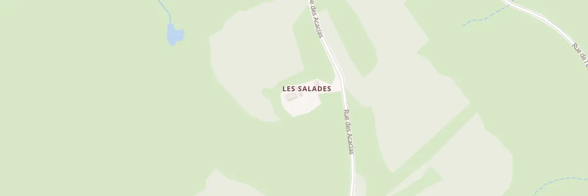 Plan du 5054 Les Salades à Dettey