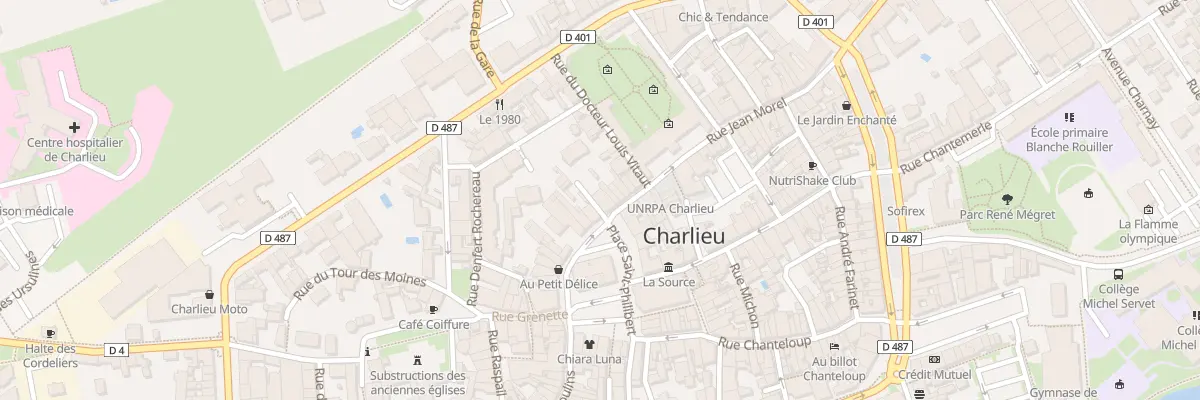 Plan du 21 Rue Jean Morel à Charlieu