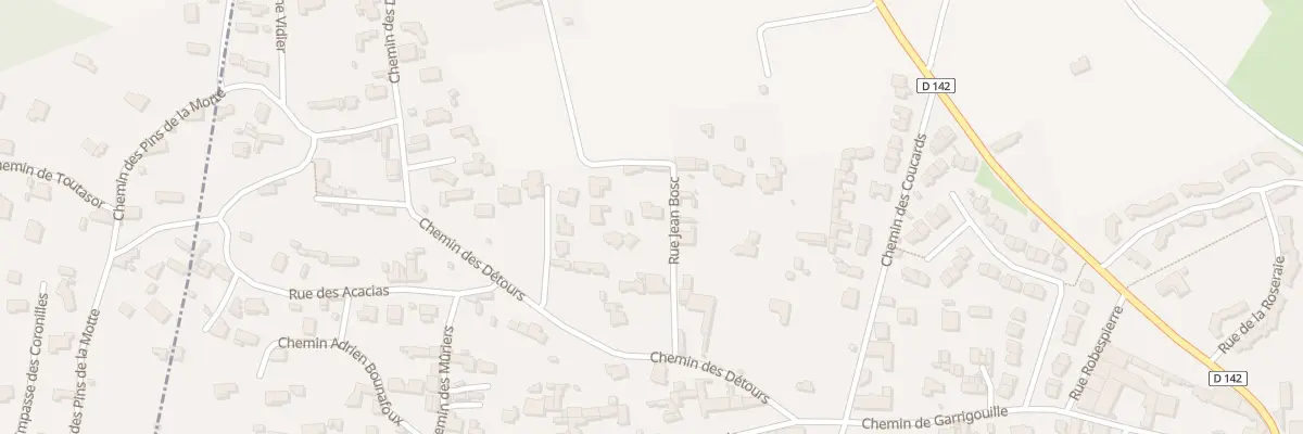 Plan du 125 Rue Jean Bosc à Aigues-Vives