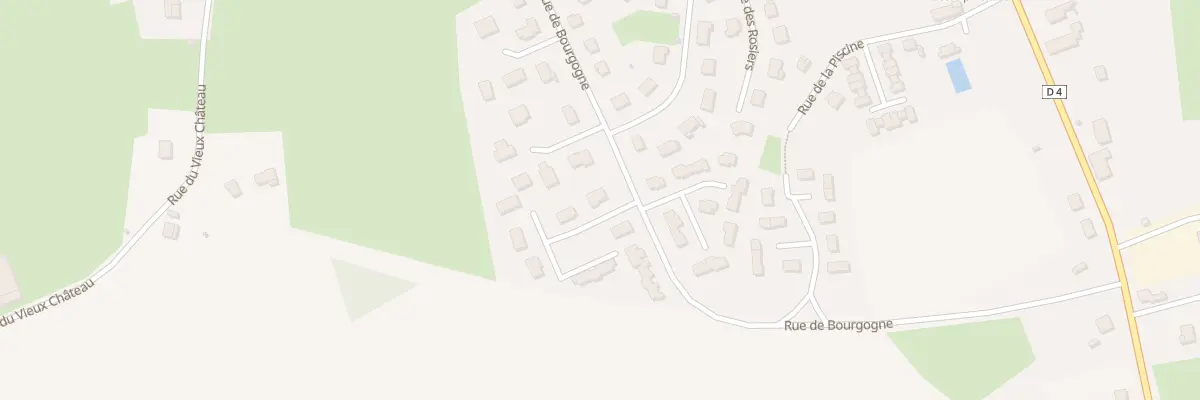 Plan du 2 Rue de Lörzweiler à Époisses