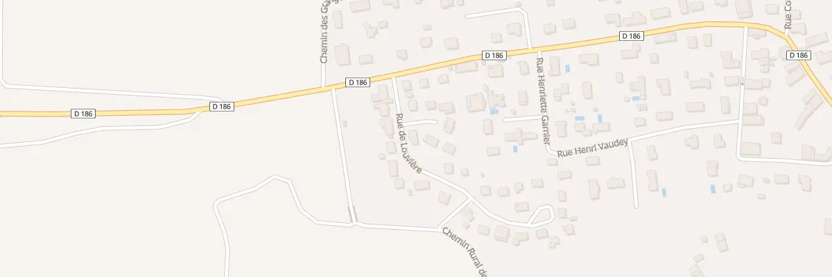 Plan du 11 Rue de la Louvière à Bouranton