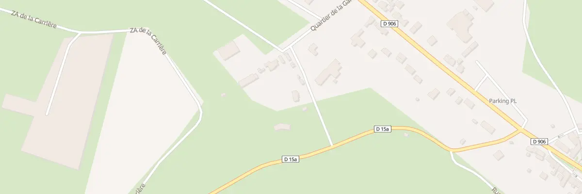 Plan du 10 Quartier de la Gare à La Roche-en-Brenil