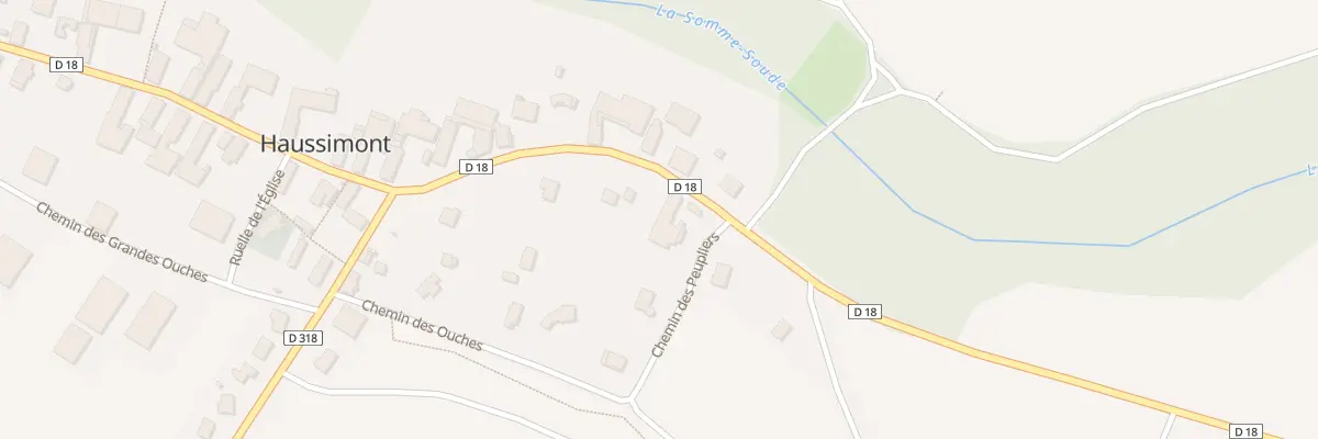 Plan du 2 Rue Saint-Gengoulf à Haussimont