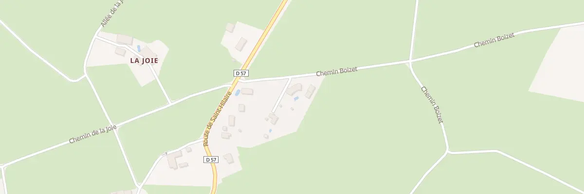 Plan du 102 Che Boizet à Nandax