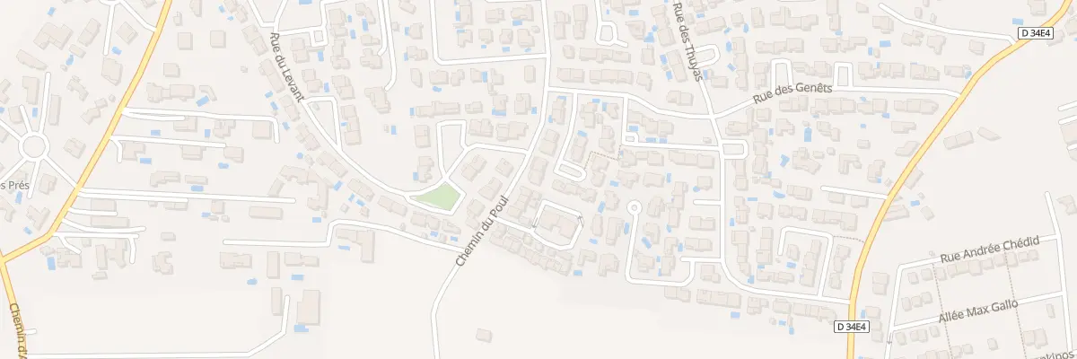 Plan du 12 Imp des Bruyères à Marsillargues