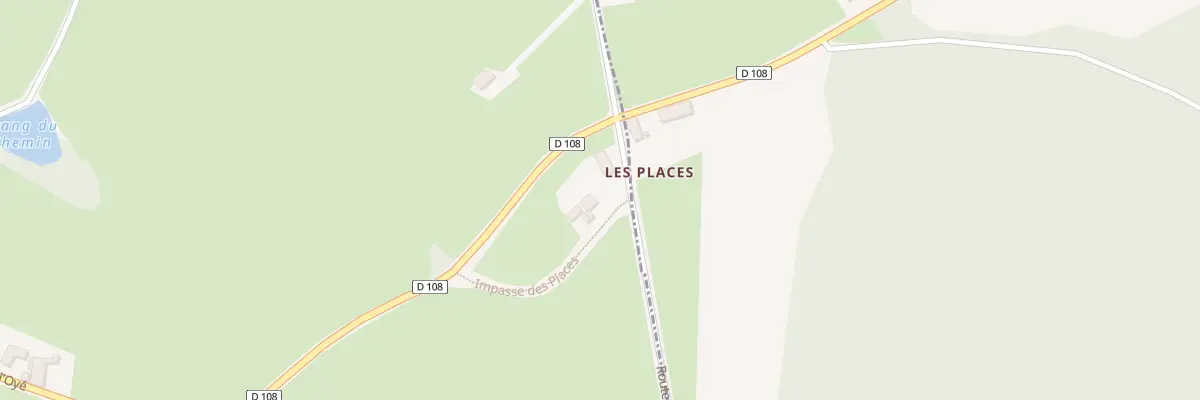 Plan du 24 Imp des Places à Varenne-l’Arconce