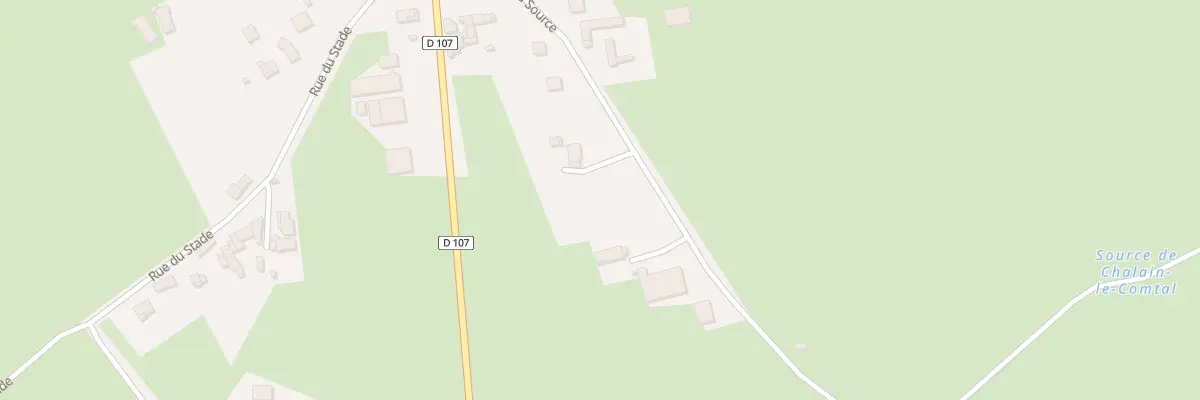 Plan du 260 Rue de la Source à Chalain-le-Comtal