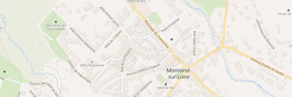 Plan du 13 Pl de la Fontaine à Monistrol-sur-Loire