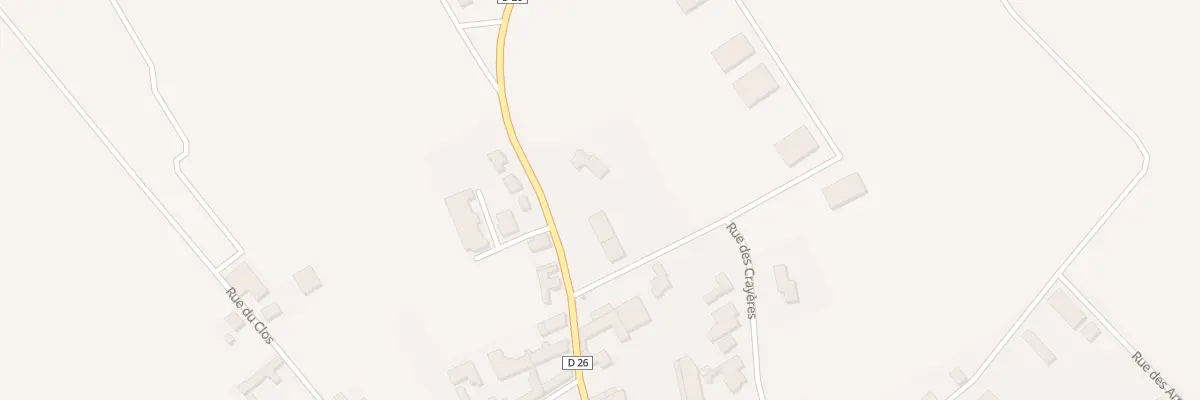 Plan du 1 Rue des Mandelettes à Ambonnay