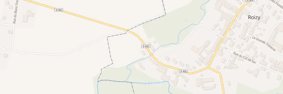 Plan du 5054C Le Paradis à Roizy