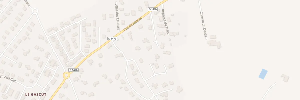 Plan du 361B Rue du Malpas à Salindres