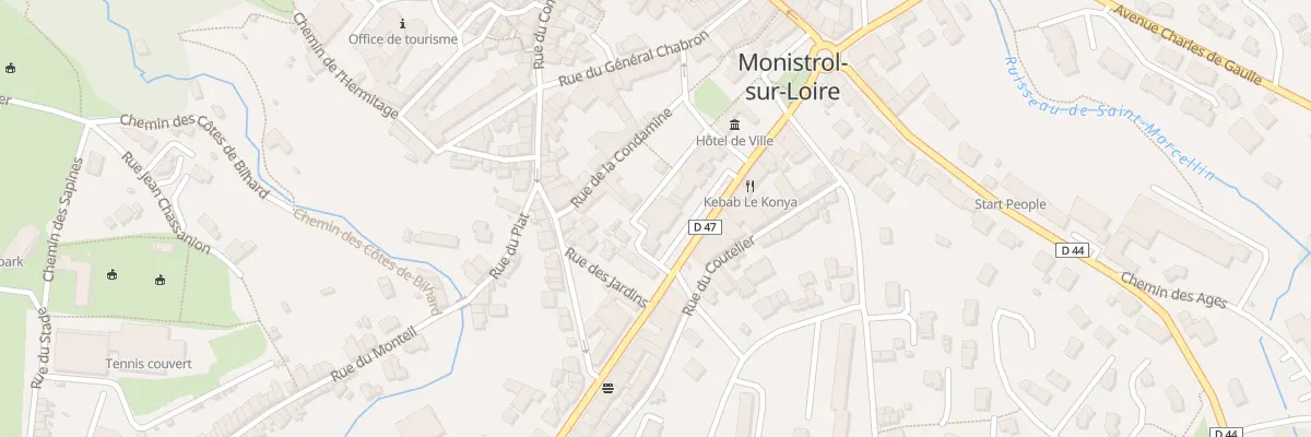 Plan du 17 Av de la Libération à Monistrol-sur-Loire